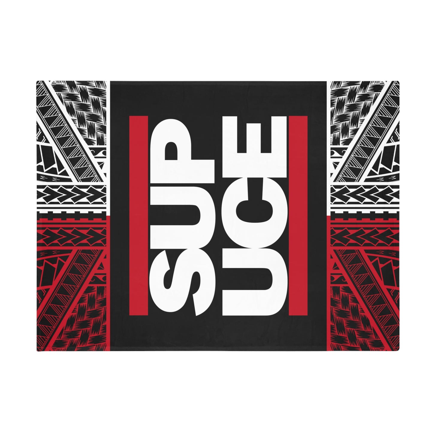 SUP UCE Plush Fleece Blanket, Hip Hop Homage Design SupUce Original