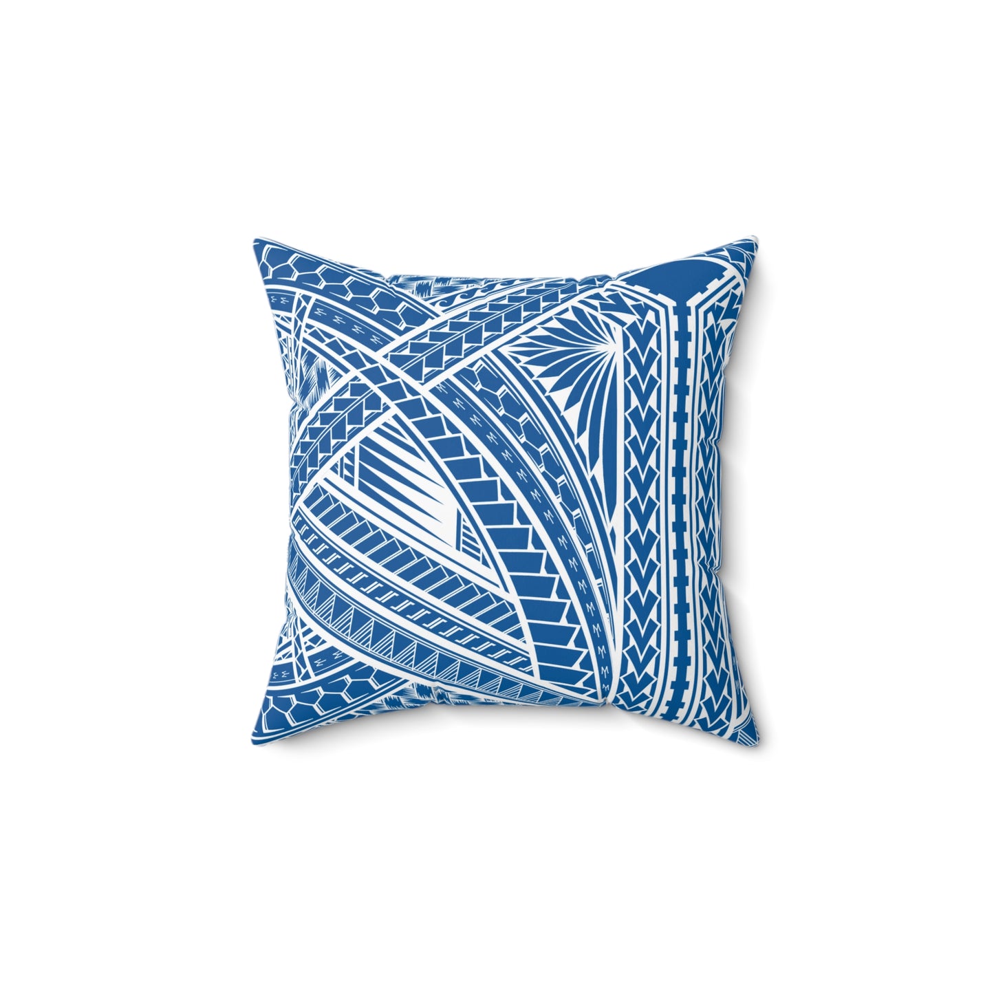 LA TRIBAL Faux Suede Square Pillow, City of Angels Custom Tribal Pillow