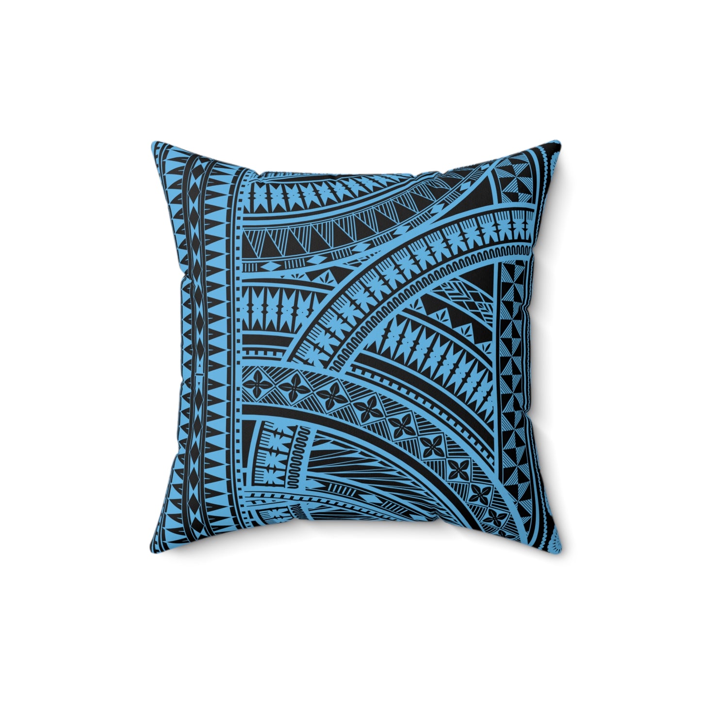 Fiji Coat of Arms Faux Suede Square Pillow Fiji Islands Custom Design