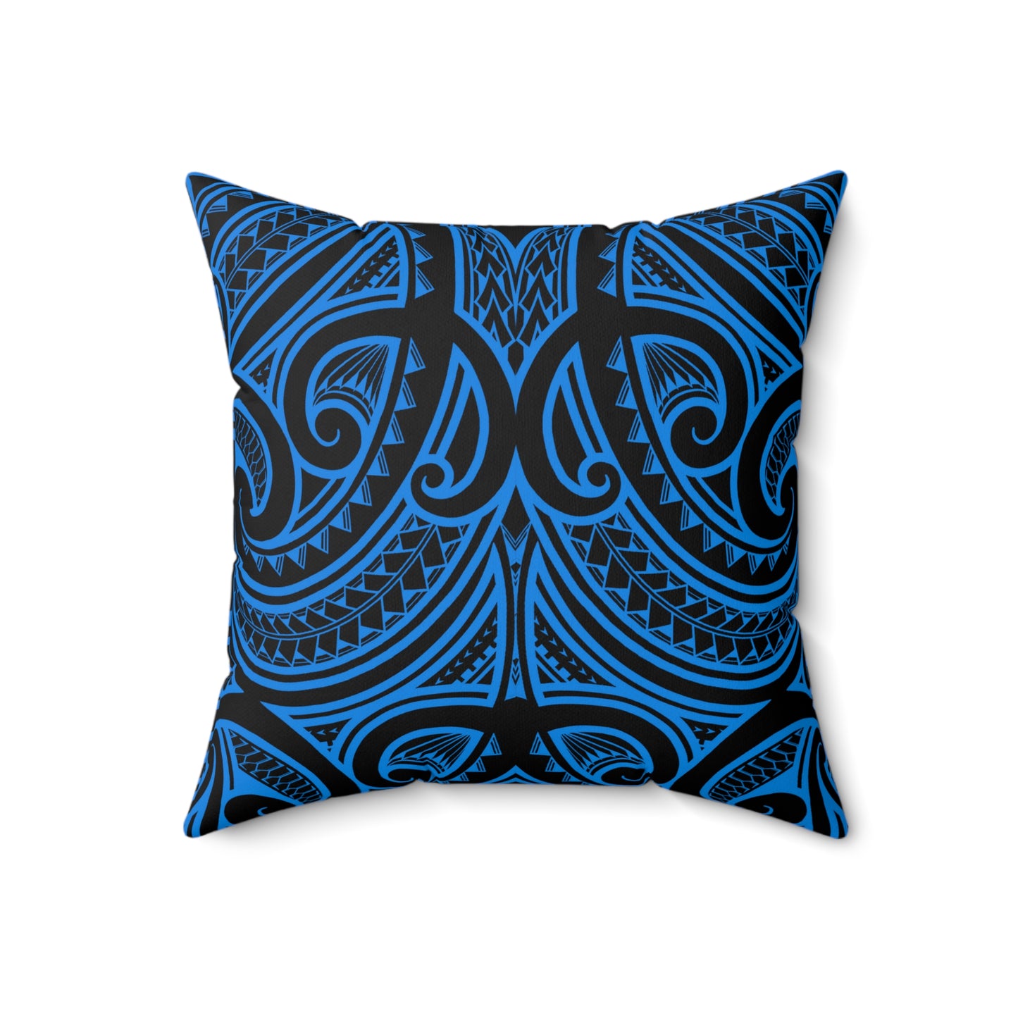 Guam Faux Suede Square Pillow Guam Seal Tribal Pillow Faux Suede