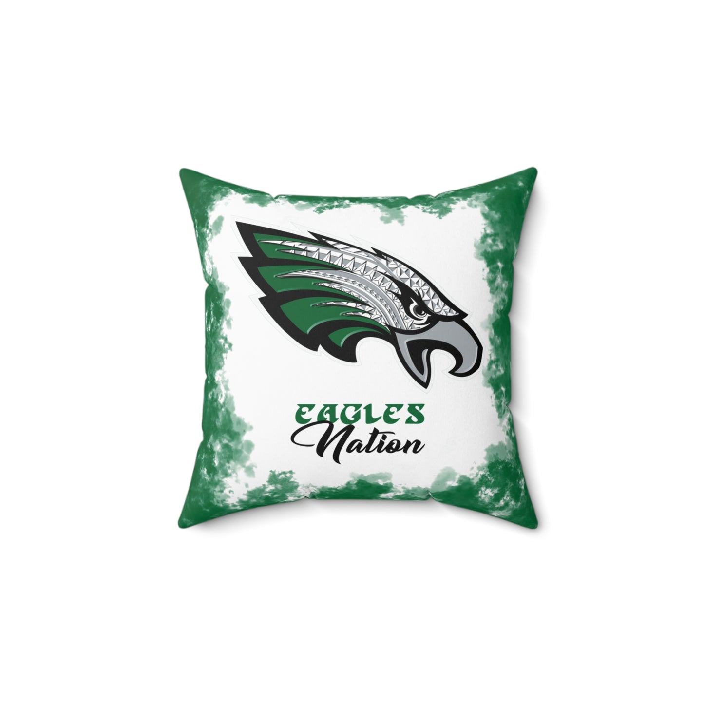 Eagles Tribal Faux Suede Square Pillow Eagles Tribal Faux, Fan Cave Gift