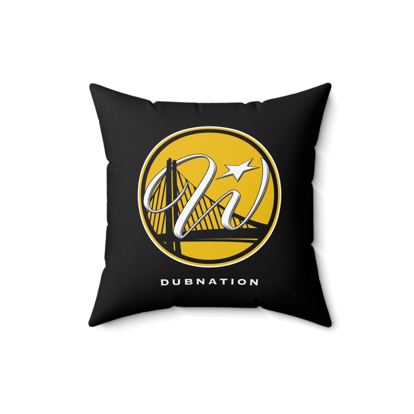 DUBNATION Faux Suede Square Pillow Dubs Pillow Faux Suede Dubnation