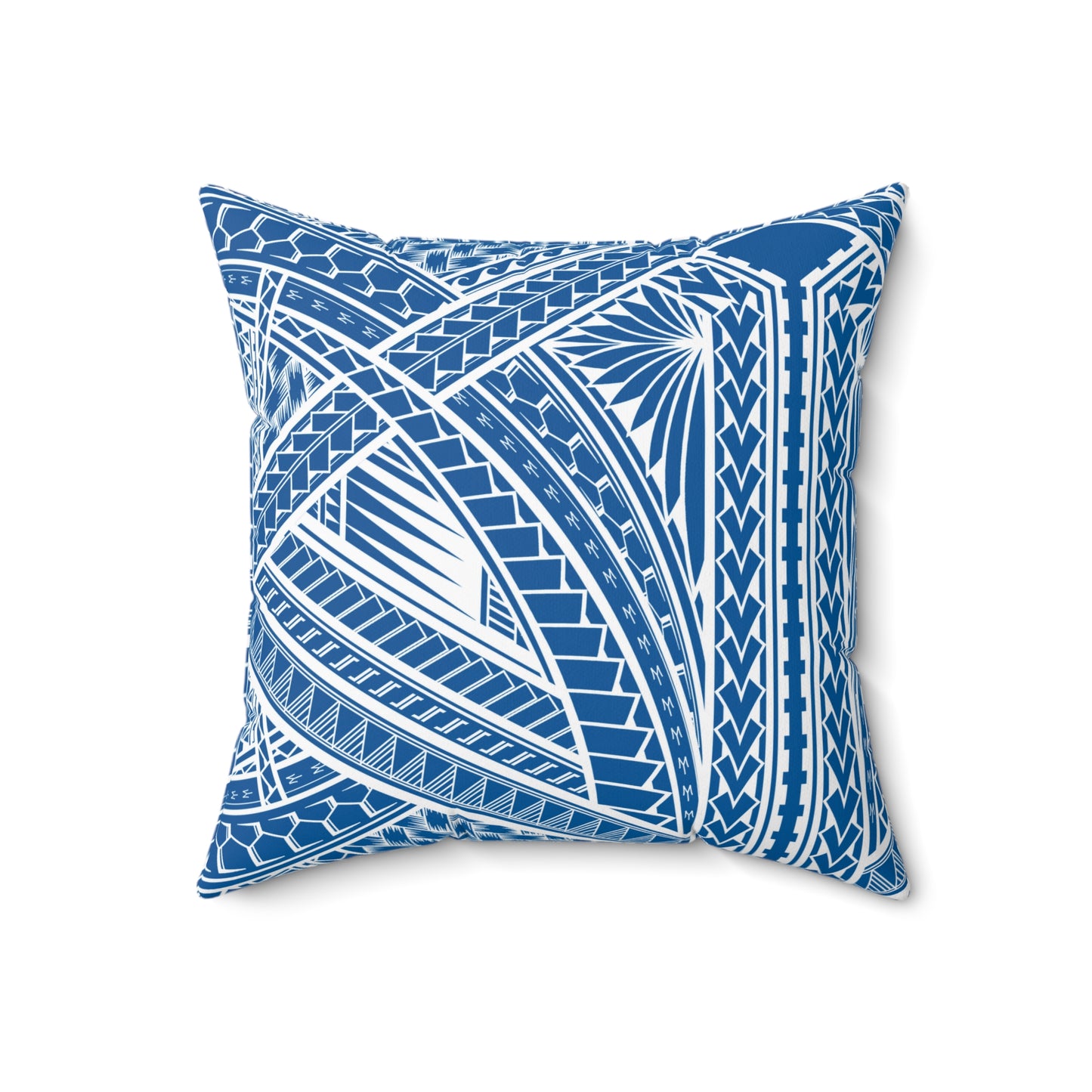 LA TRIBAL Faux Suede Square Pillow, City of Angels Custom Tribal Pillow