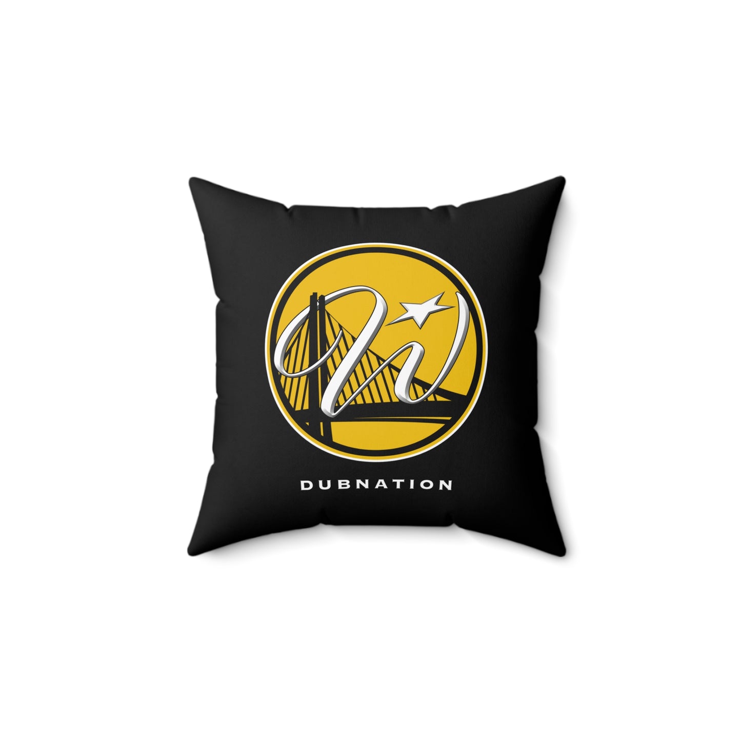 DUBNATION Faux Suede Square Pillow Dubs Pillow Faux Suede Dubnation