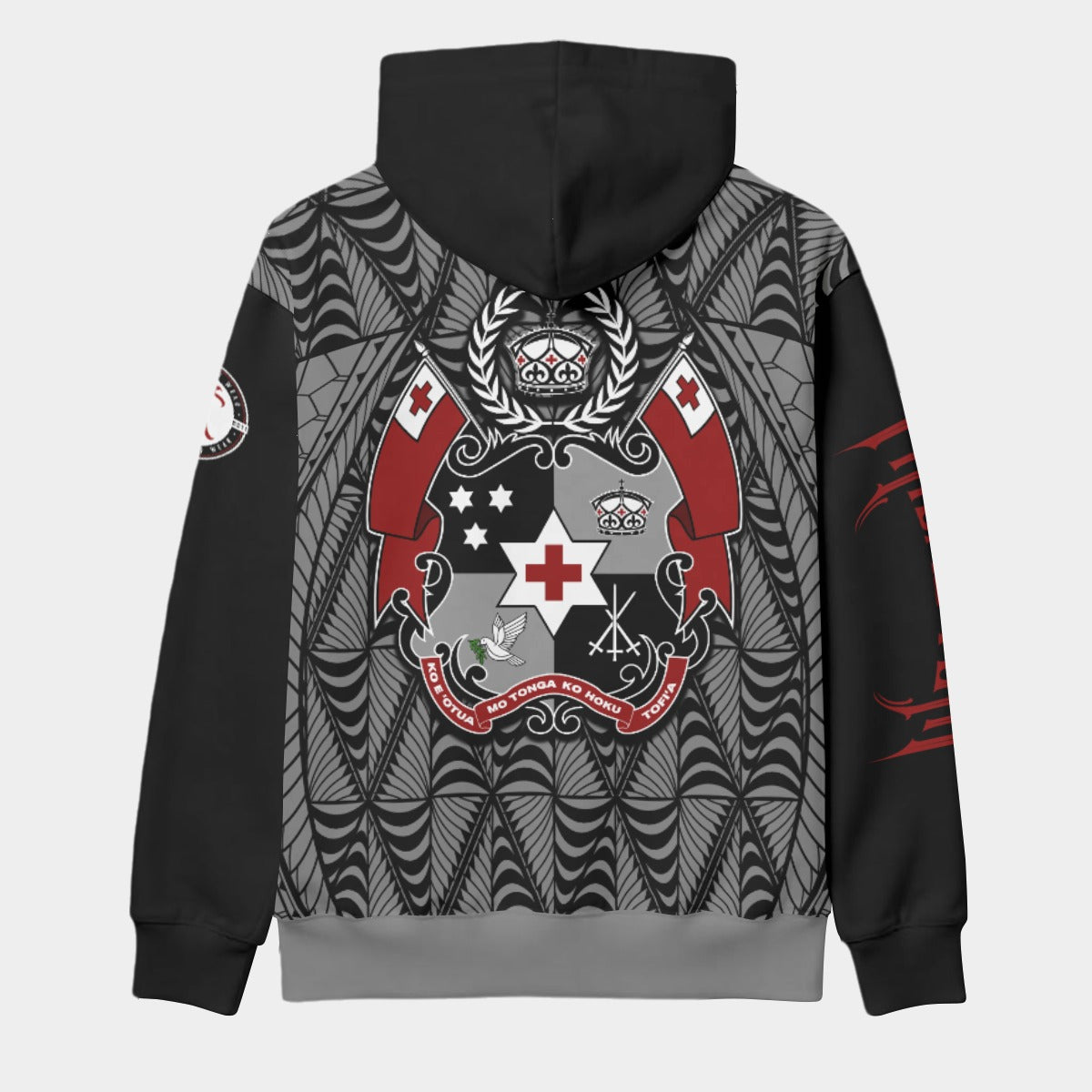 Tonga Pullover Hoodie AOP Custom