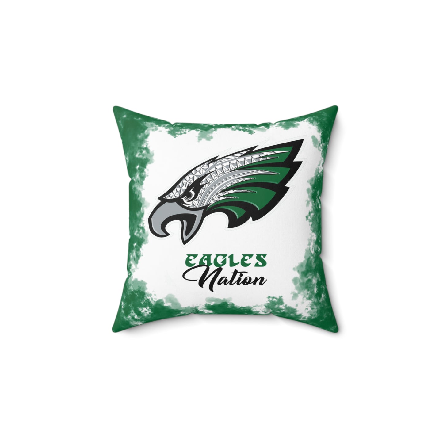 Eagles Tribal Faux Suede Square Pillow Eagles Tribal Faux, Fan Cave Gift