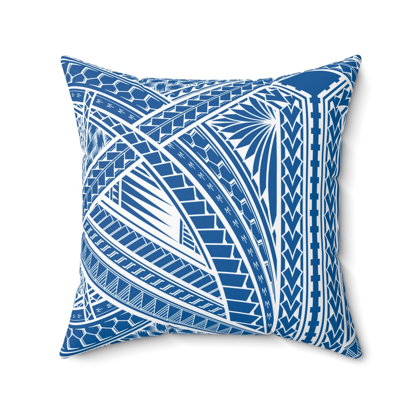 LA TRIBAL Faux Suede Square Pillow, City of Angels Custom Tribal Pillow