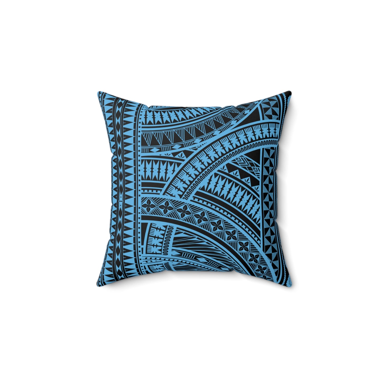 Fiji Coat of Arms Faux Suede Square Pillow Fiji Islands Custom Design
