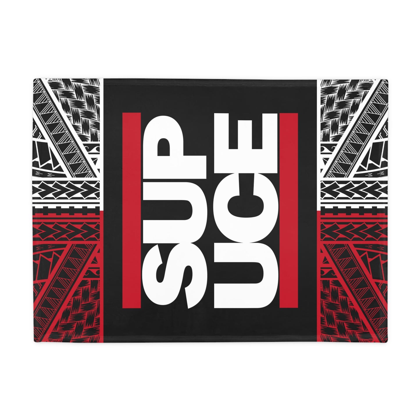 SUP UCE Plush Fleece Blanket, Hip Hop Homage Design SupUce Original