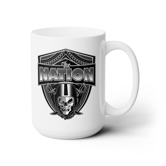 THE NATION Mug, 15oz