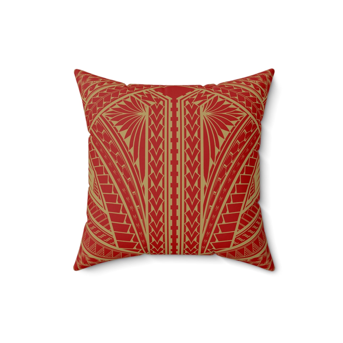 The Empire Faux Suede Square Pillow Niner Empire Tribal Faux Suede Pillow