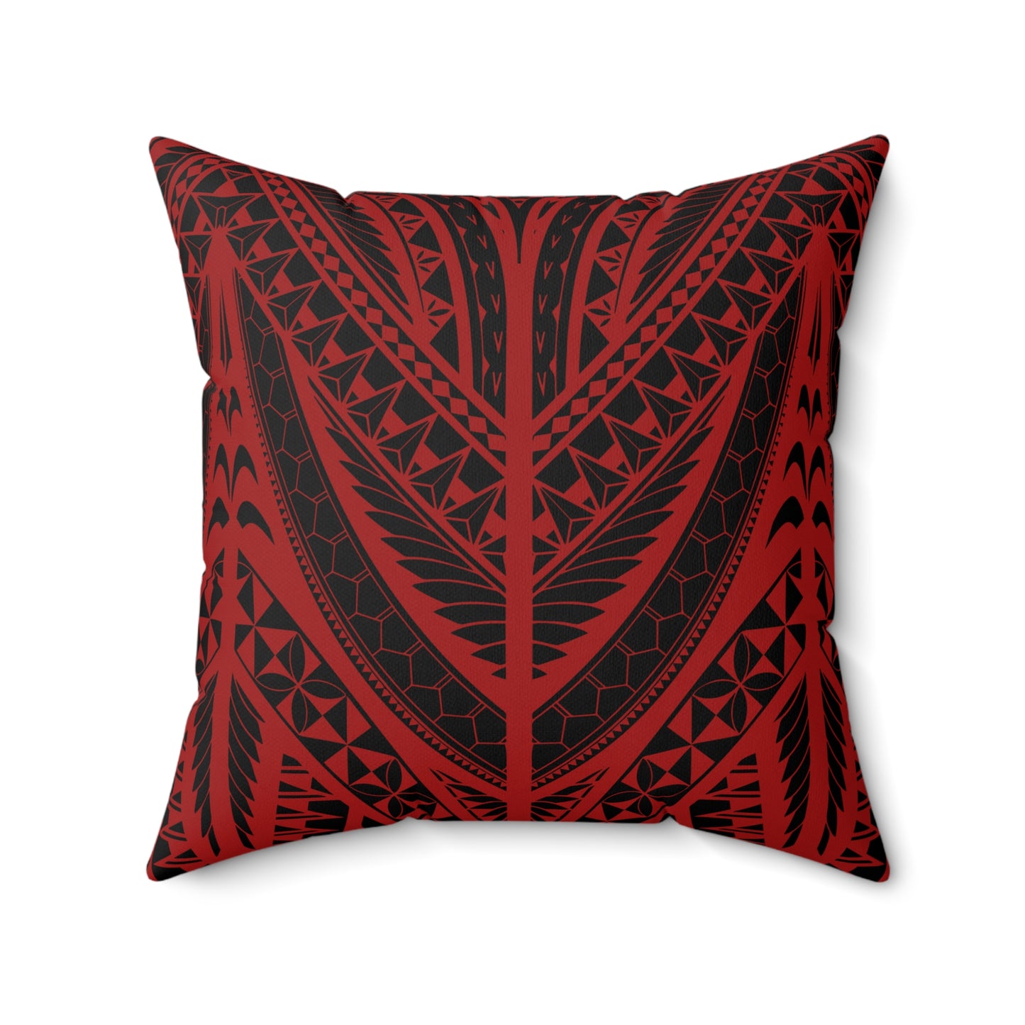 Sila 'O Tonga Faux Suede Square Pillow Tonga Faux Suede Pillow Tonga