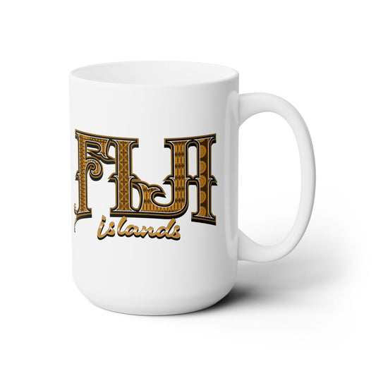 FIJI ISLANDS Ceramic Mug, 15oz