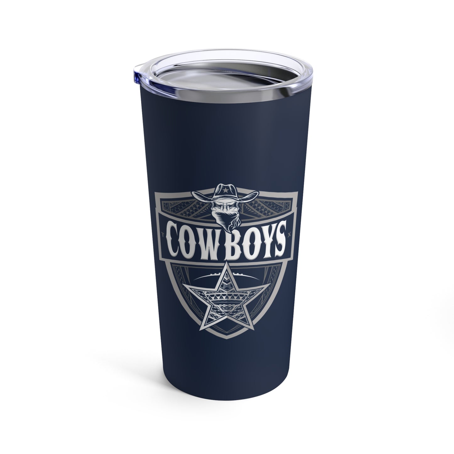 COWBOYS TRIBAL STAR Tumbler 20oz, Navy