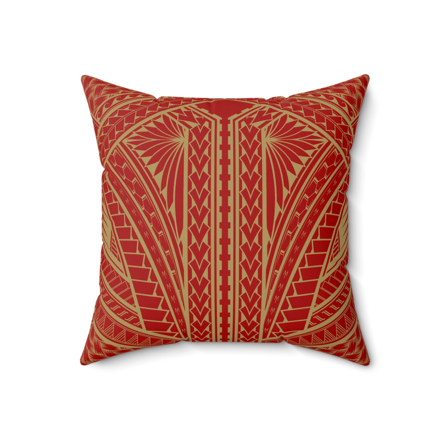 The Empire Faux Suede Square Pillow Niner Empire Tribal Faux Suede Pillow