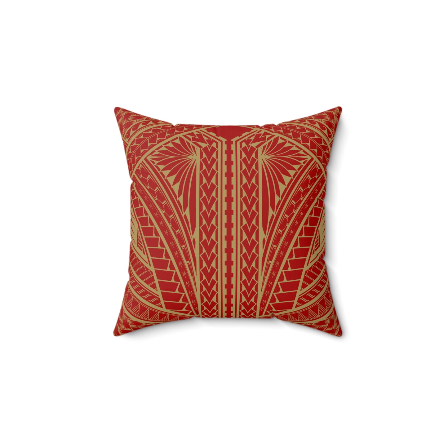 The Empire Faux Suede Square Pillow Niner Empire Tribal Faux Suede Pillow