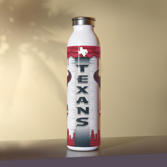 Texans Slim Water Bottle, Texans Water Bottle 20oz Houston, Gifts for Him