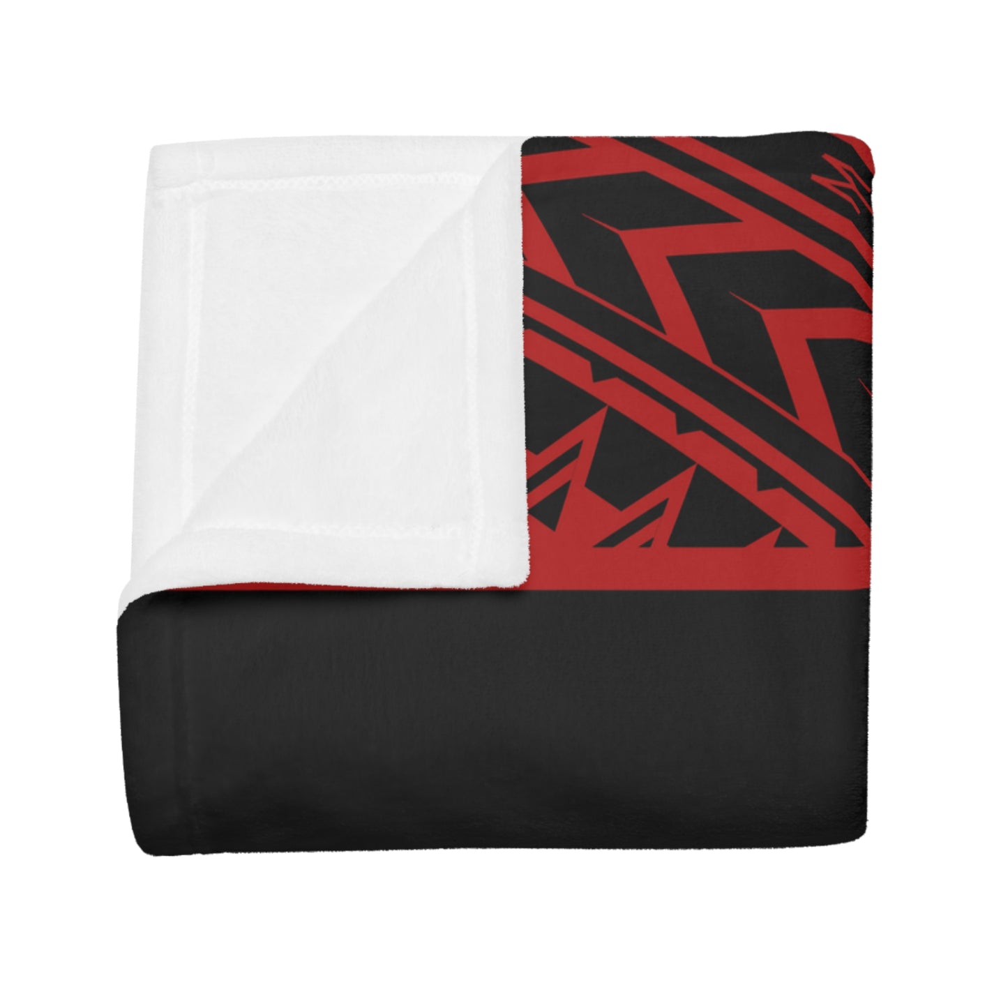 SUP TOKO Plush Fleece Blanket, Black Tribal Turf Wear Original Design