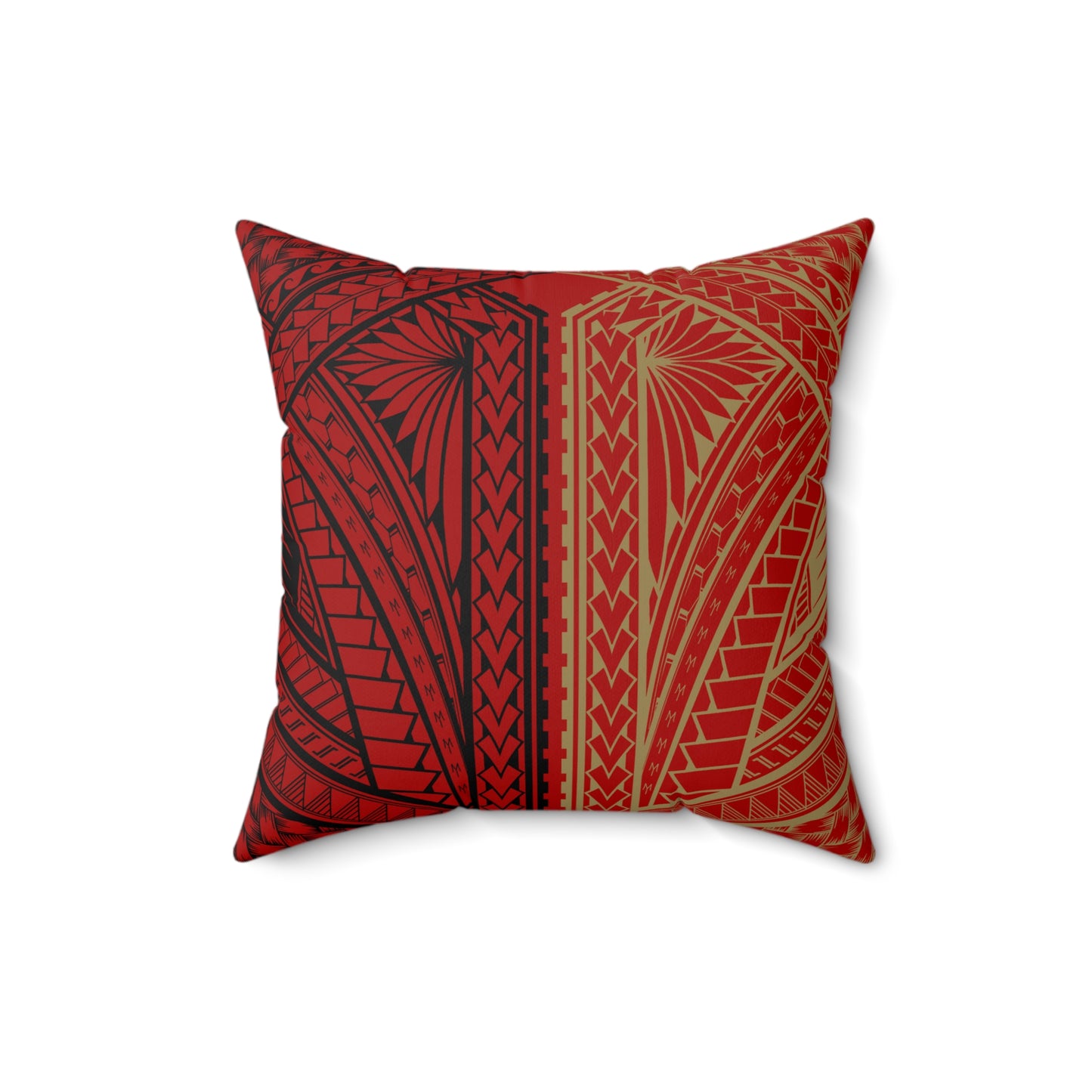 SF NINERS Faux Suede Square Pillow NINERS Tribal Faux Suede Pillow