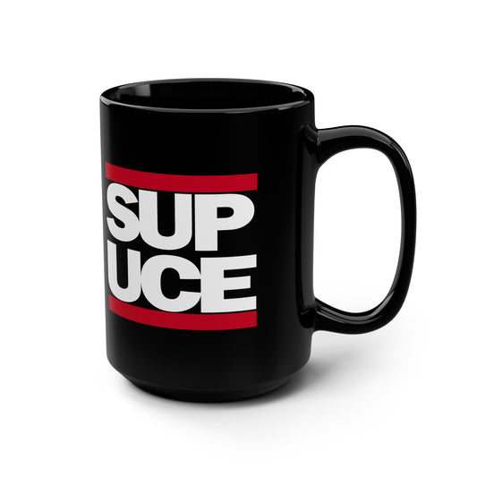 SUP UCE Black Mug, 15oz