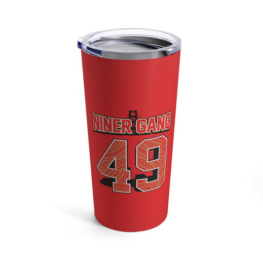 NINERGANG Tumbler 20oz, Red