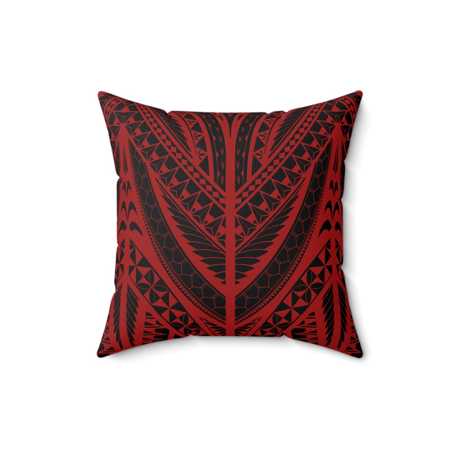 Sila 'O Tonga Faux Suede Square Pillow Tonga Faux Suede Pillow Tonga