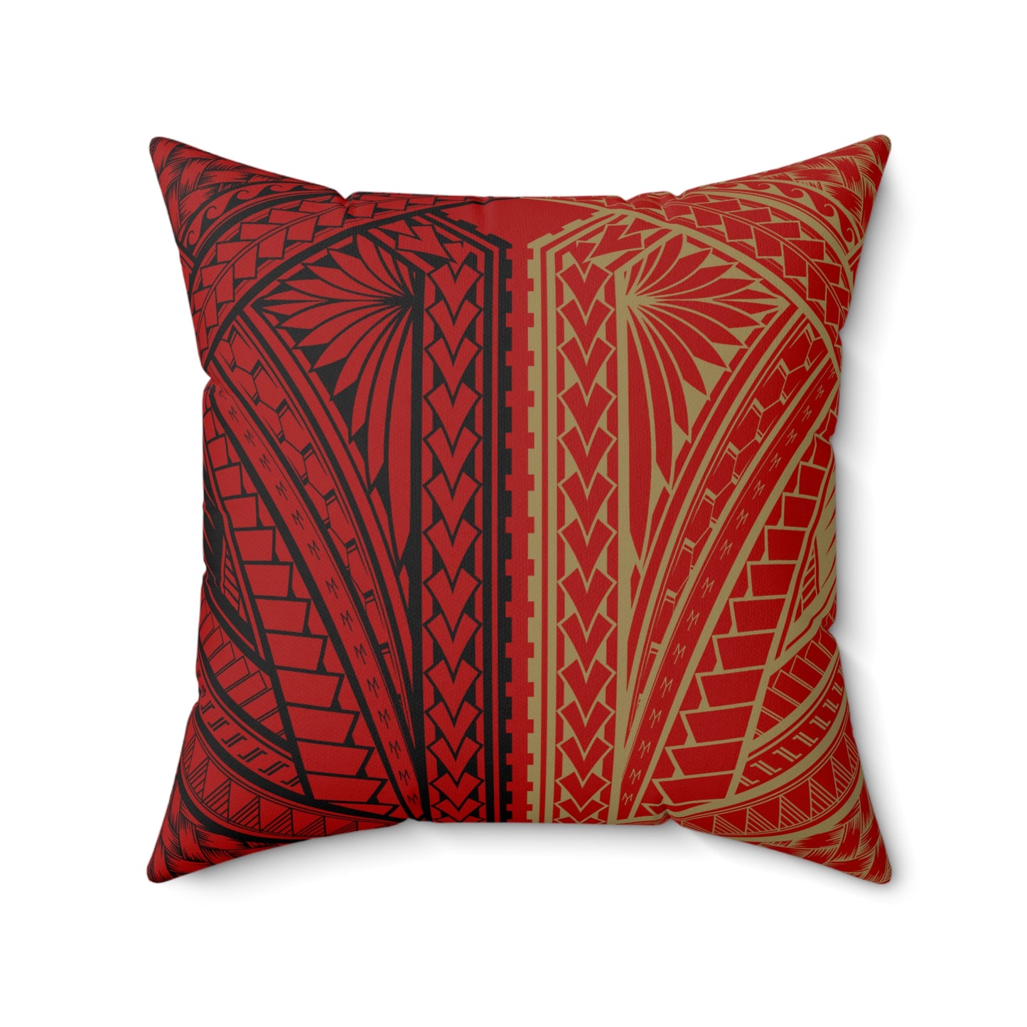 SF NINERS Faux Suede Square Pillow NINERS Tribal Faux Suede Pillow