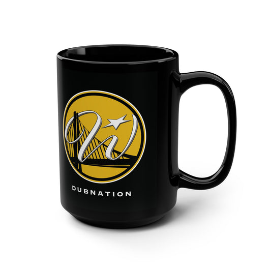 DUBNATION Black Mug, 15oz