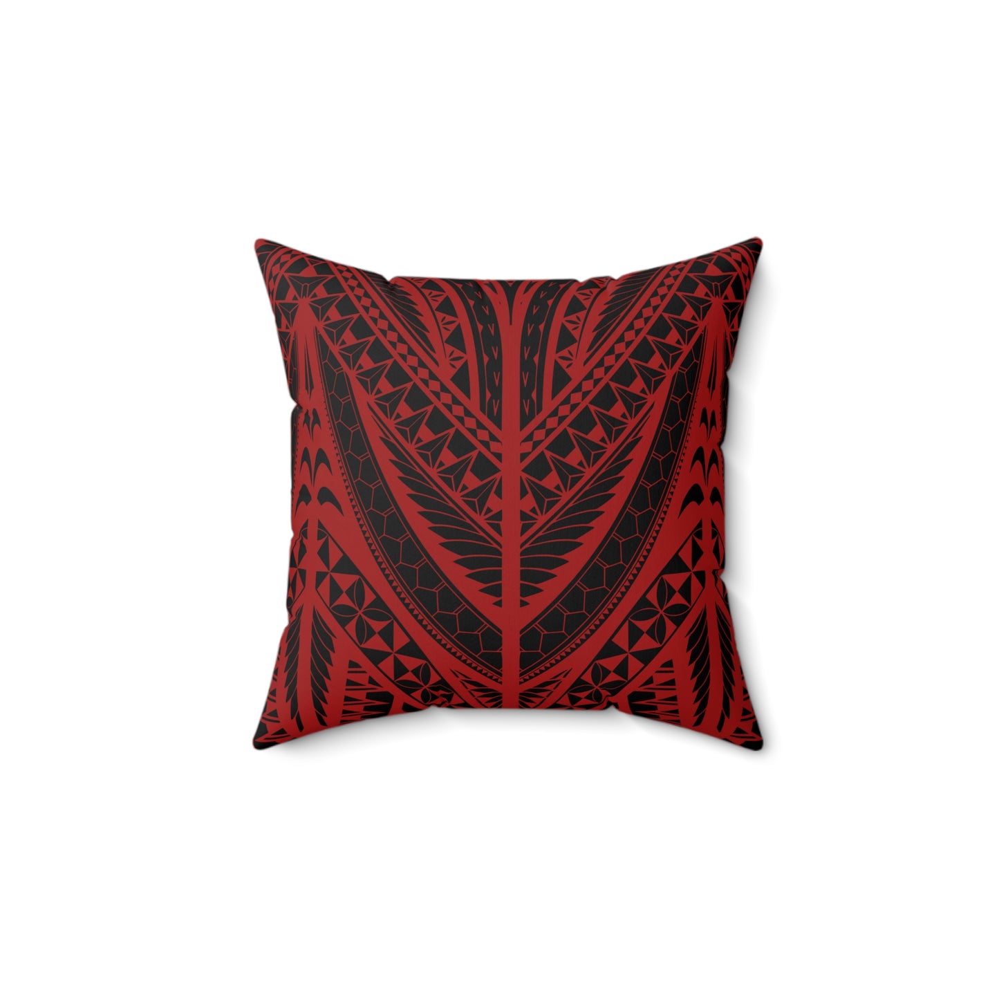 Sila 'O Tonga Faux Suede Square Pillow Tonga Faux Suede Pillow Tonga