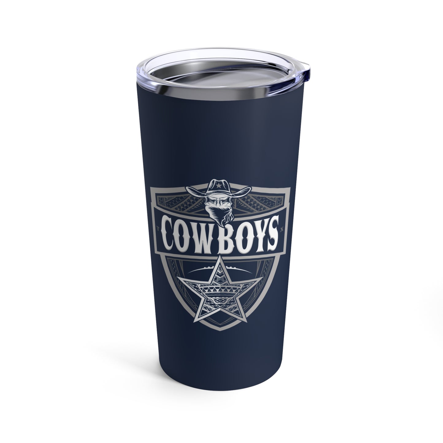 COWBOYS TRIBAL STAR Tumbler 20oz, Navy