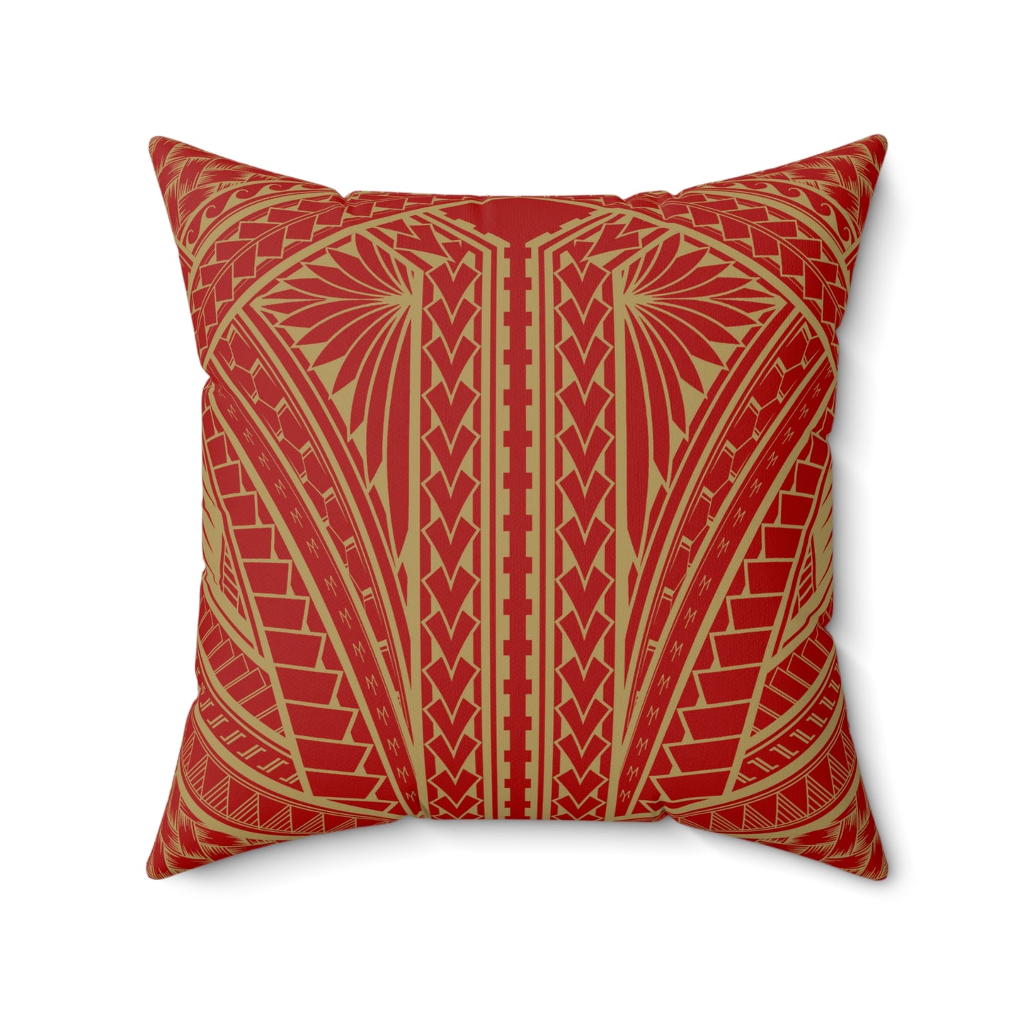 The Empire Faux Suede Square Pillow Niner Empire Tribal Faux Suede Pillow