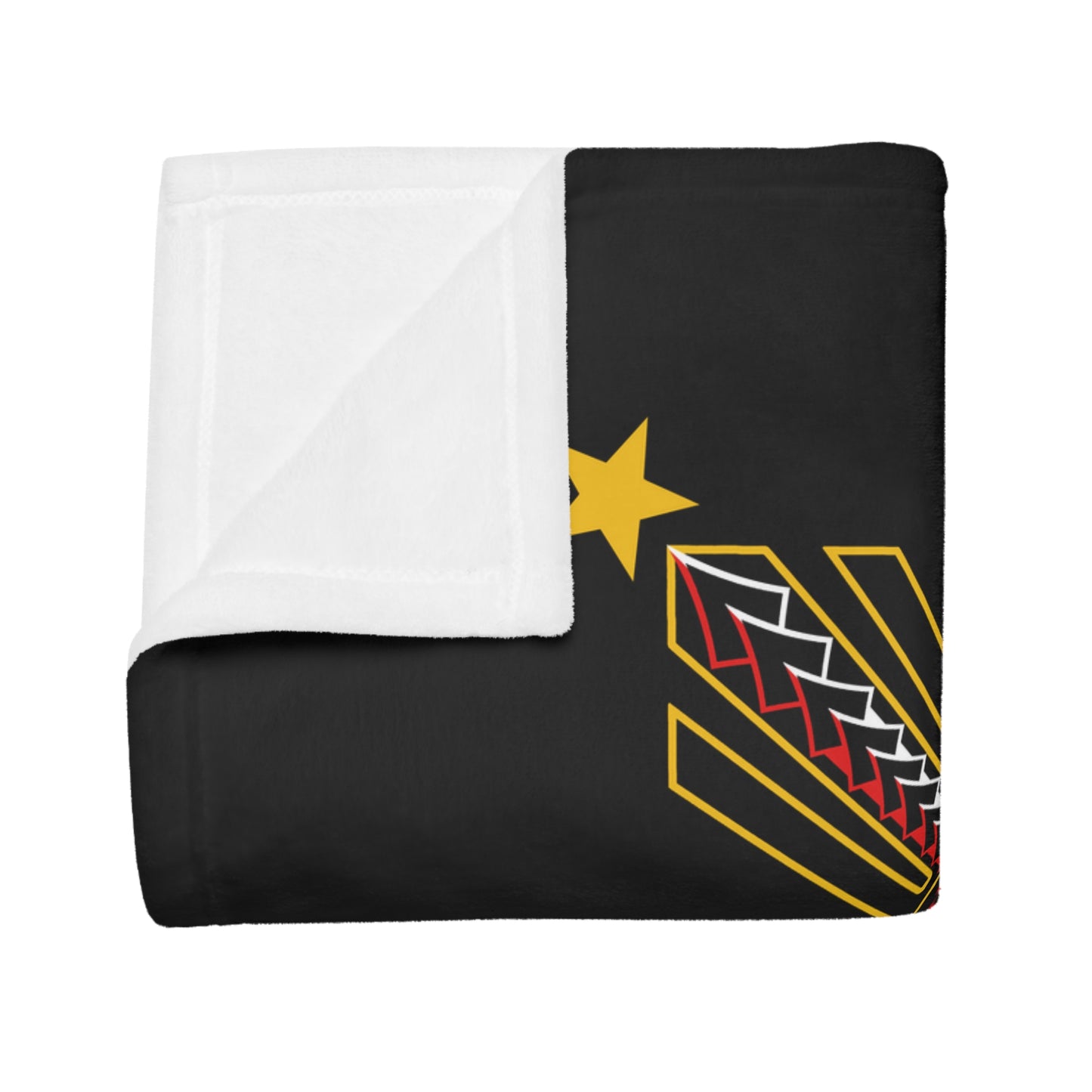 Pride of the Philippines Plush Fleece Blanket, Black 3Star Custom Philippines Province Design