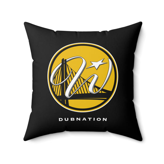 DUBNATION Faux Suede Square Pillow Dubs Pillow Faux Suede Dubnation