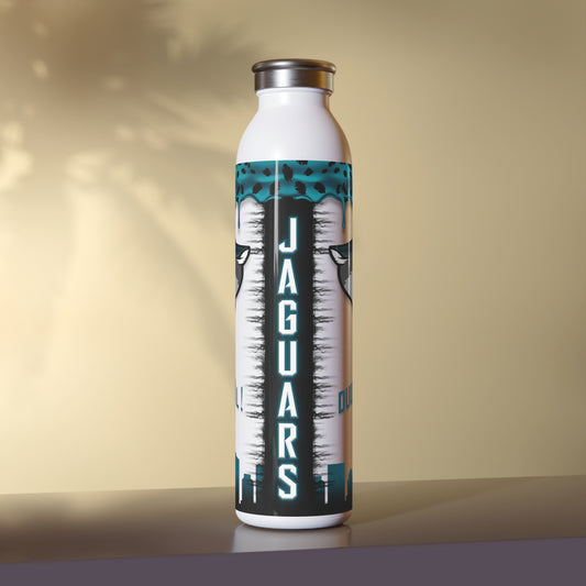 Jaguars Slim Water Bottle, Jaguars Water Bottle 20oz, Gifts for Him