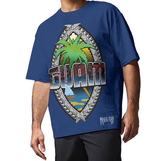 Guam Tribal Chamorro T-Shirt Tribal Turf Wear