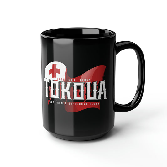 TOKOUA Black Mug, 15oz