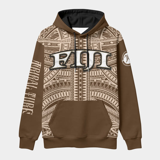 Custom Fiji Tribal Turf Hoodie